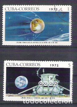 Sellos: Cuba 1972 Space, used     A.76 - Foto 1