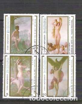 Sellos: Cuba 1990 Paintings, used     E.066 - Foto 1
