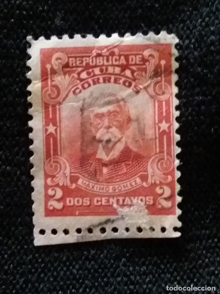 Sellos: SELLO CUBA, 2 C, MAXIMO GOMEZ, A&Ntilde;O 1910 - Foto 1