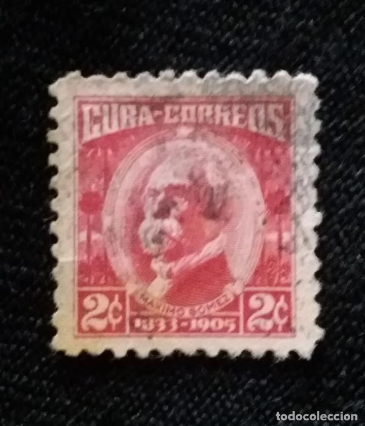 Sellos: SELLO CUBA, 2 C, MAXIMO GOMEZ, A&Ntilde;O 1905, - Foto 1