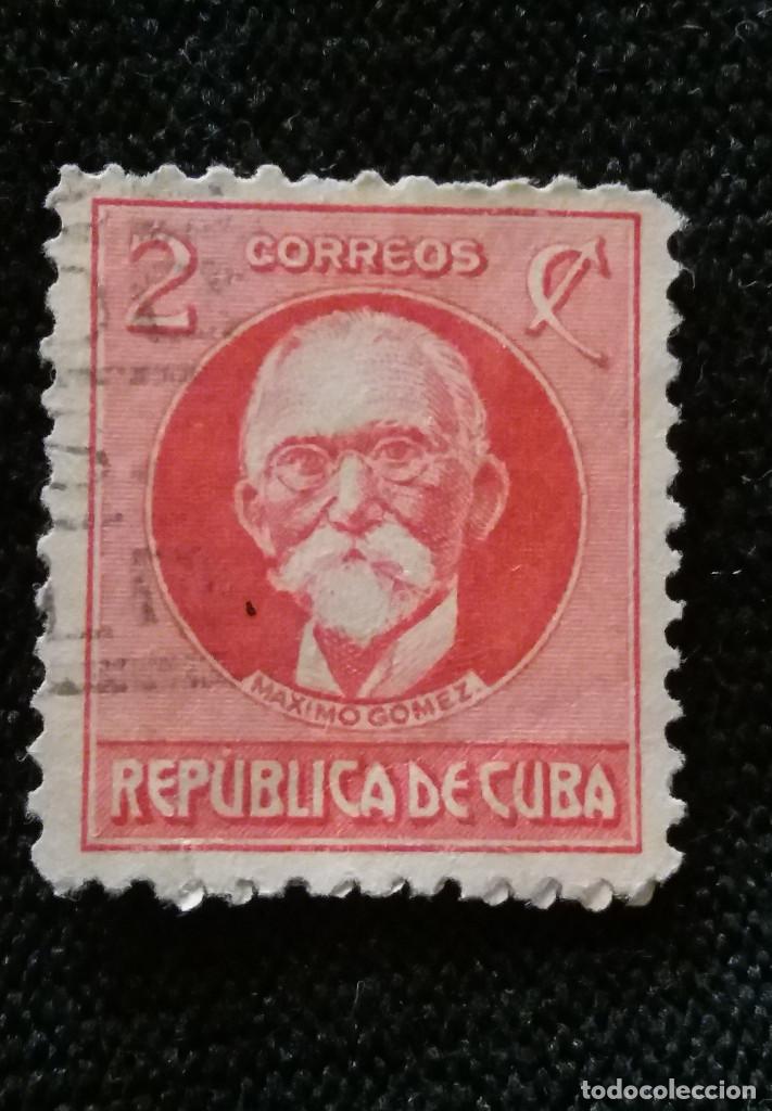 Sellos: SELLO CUBA, 2 C, MAXIMO GOMEZ, A&Ntilde;O 1926, - Foto 1