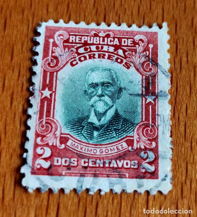 Sellos: Sello CUBA 1910  M&aacute;ximo G&oacute;mez - Foto 1