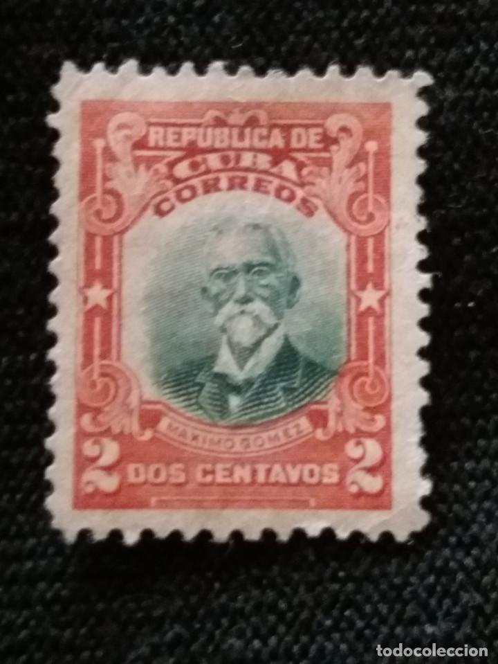 Sellos: SELLO CUBA, 2 C, MAXIMO GOMEZ, A&Ntilde;O 1910, - Foto 1