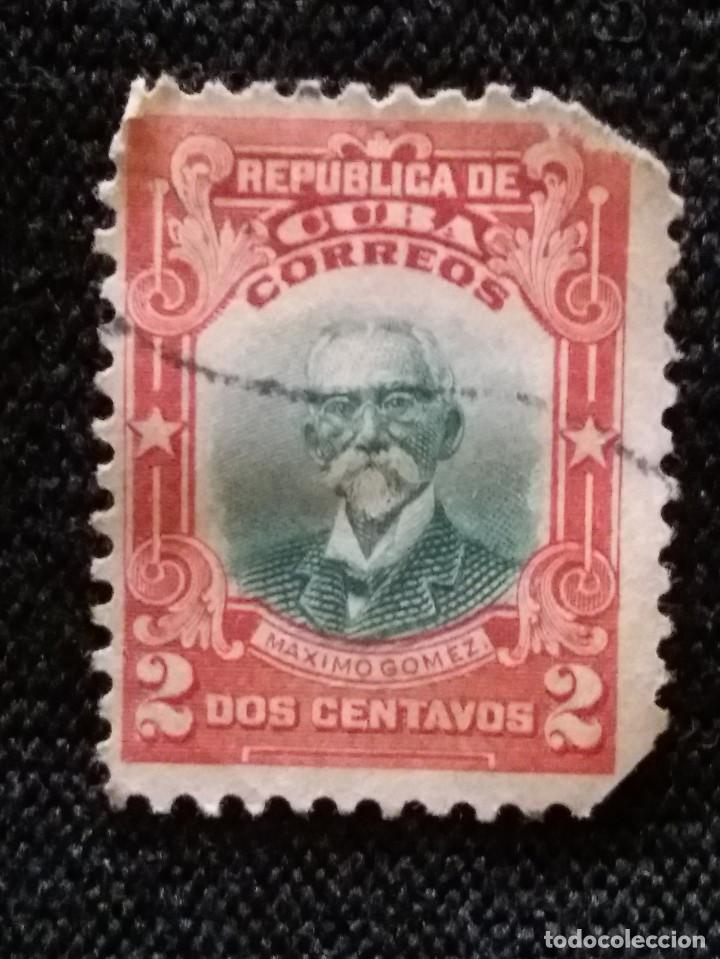 Sellos: SELLO CUBA, 2 C, MAXIMO GOMEZ, A&Ntilde;O 1910, - Foto 1