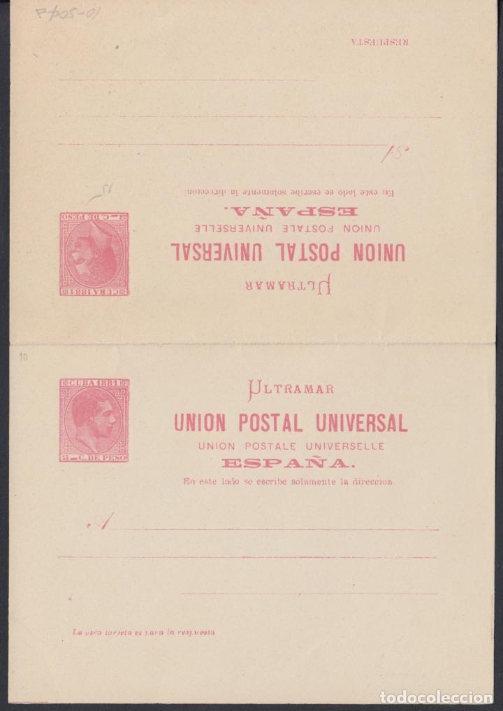 Sellos: &rdquo;1881-EP-3. ALFONSO XII. EDIF.9.CARTULINA ANTEADA&rdquo;