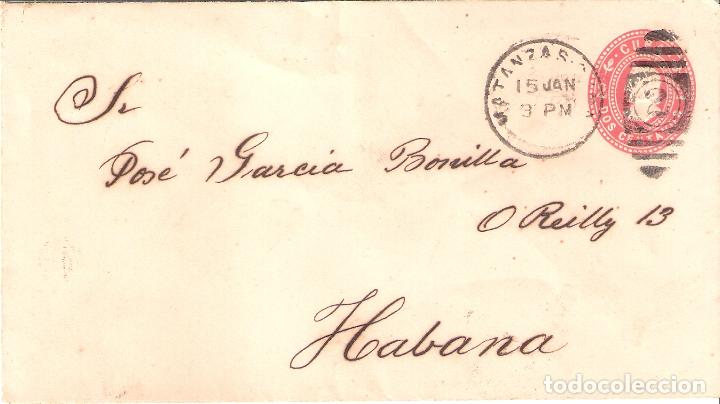 Sellos: &rdquo;1903-EP-2. CUBA. 1903. EDIF. 77. REPUBLICA. ENTERO POSTAL USADO EN MATANZAS. 1904.&rdquo;