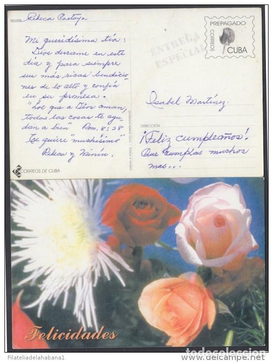Briefmarken: &rdquo;1999-EP-10 CUBA 1999. Ed.29g. MOTHER DAY SPECIAL DELIVERY. ENTERO POSTAL. POSTAL STATIONERY. FLOWER