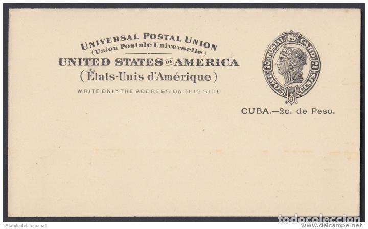 Timbres: &rdquo;1899-EP-32. CUBA US OCCUPATION. 1899. ENTERO POSTAL US HABILITADO. 2c. Ed.40. POSTAL STATIONERY.&rdquo;