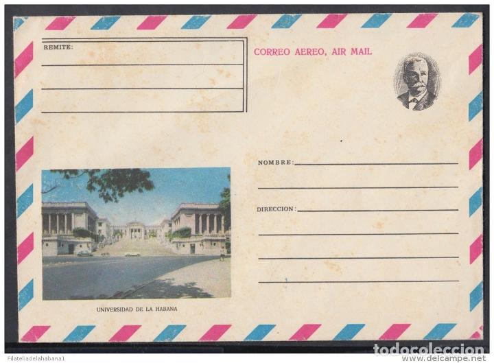 Timbres: &rdquo;1977-EP-15. CUBA REVOLUCION. 1977. POSTAL STATIONERY. Ed.180e. SOBRE ERROR SIN  IMPRESION DEL MARCO