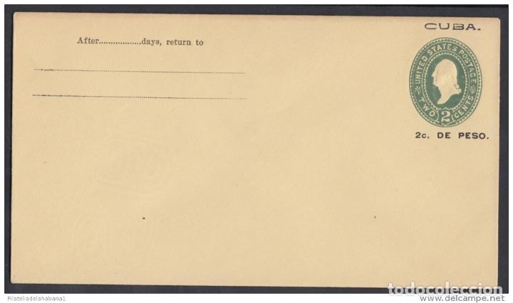 Timbres: &rdquo;1899-EP-72. CUBA US OCCUPATION. 1899. ENTERO POSTAL US HABILITADO. 2c. Ed.43. POSTAL STATIONERY. PA
