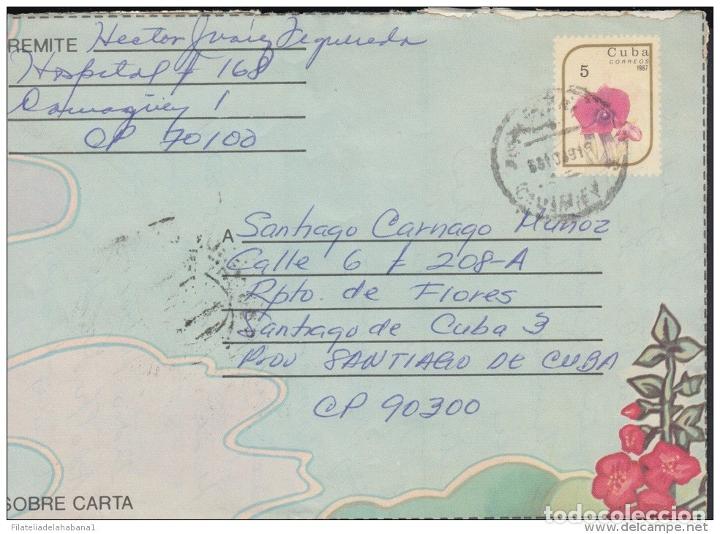 Timbres: &rdquo;1987-EP-72. CUBA REVOLUCION. 1987. POSTAL STATIONERY. Ed.204. ORQUIDEAS. ORCHILD. FLOWER. CAMAGUEY.