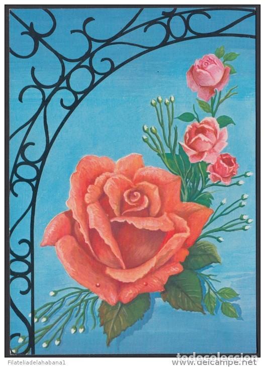 Sellos: &rdquo;1984-EP-21 CUBA 1984. Ed.134e. MOTHER DAY SPECIAL DELIVERY. POSTAL STATIONERY. A. MACEO. FLORES. FL