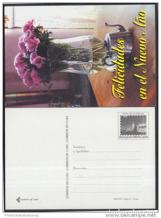 Sellos: &rdquo;1999-EP-109 CUBA 1999. Ed.39b. ENTREGA ESPECIAL A&Ntilde;O NUEVO. HAPPY NEW YEAR. POSTAL STATIONERY. UNUSE