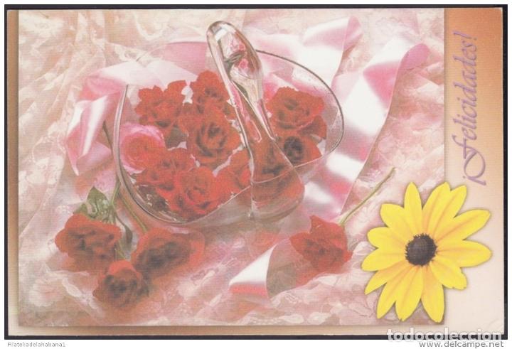 Sellos: &rdquo;2000-EP-125 CUBA 2000. Ed.46a. MOTHER DAY SPECIAL DELIVERY. POSTAL STATIONERY. ERROR SIN REVERSO. C