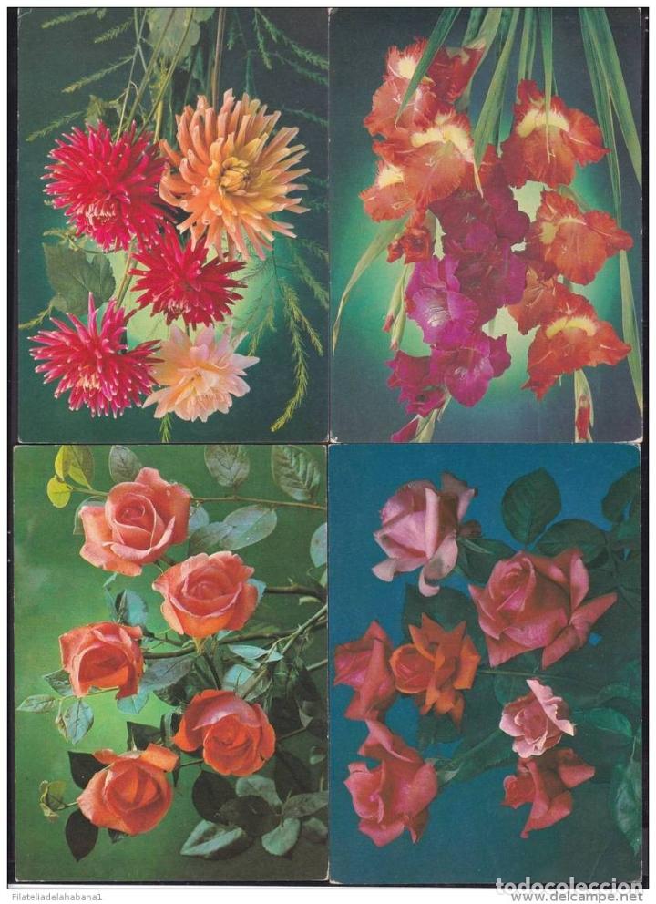 Stamps: &rdquo;1987-EP-180 CUBA. POSTAL STATIONERY. 1987. Ed.141a-j MOTHER DAY DIA DE LAS MADRES COMPLETE SET OF 1