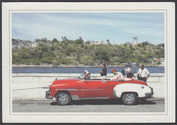 Briefmarken: &rdquo;2013-EP-180 CUBA 2013 POSTAL STATIONERY FORWARDED. HABANA 23/32, MALECON BUICK OLD CAR, AUTOS ANTIG