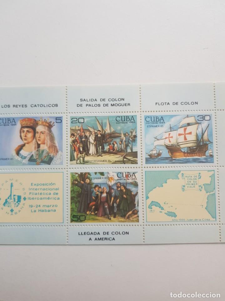 Sellos: HOJA CUBA - Foto 1