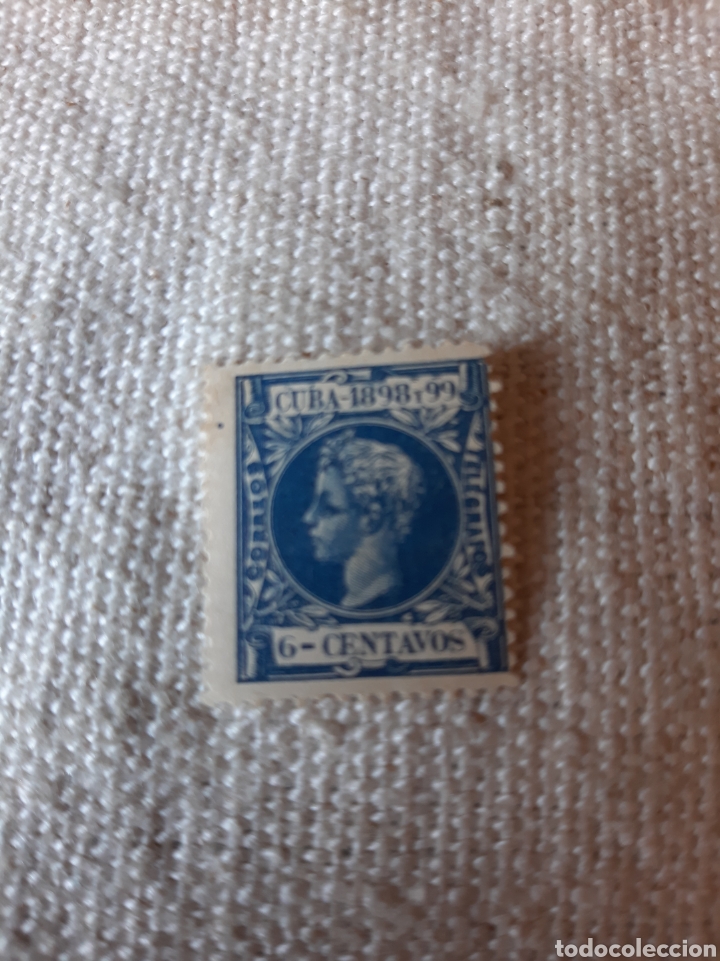 Sellos: CUBA 1898/99 6 CENTAVOS NUEVO - Foto 1