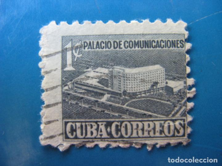 Sellos: +cuba 1952, palacio de comunicaciones, Yvert 353 - Foto 1