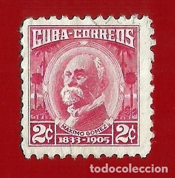 Sellos: CUBA. 1954. MAXIMO GOMEZ - Foto 1