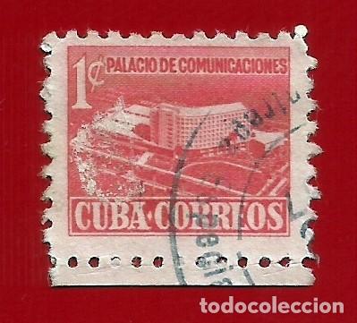 Sellos: CUBA. 1958. PALACIO DE COMUNICACIONES - Foto 1