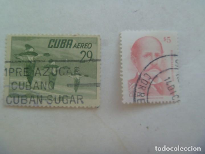 Sellos: LOTE DE 2 SELLOS DE CUBA - Foto 1