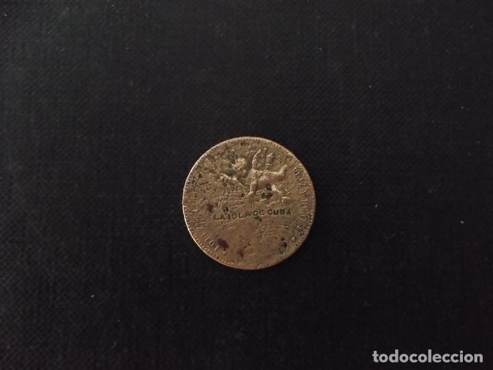 Sellos: moneda numismatica Alfonso XII Isla de Cuba - Foto 2