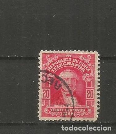Sellos: CUBA TELEGRAFOS YVERT NUM. 87 USADO - Foto 1