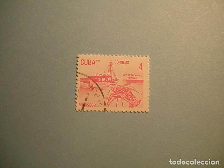 Sellos: CUBA 1982 - MARISCOS - LANGOSTA. - Foto 1