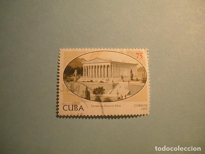 Sellos: CUBA 1977 - TEMPLO DE DIANA EN EFESO. - Foto 1