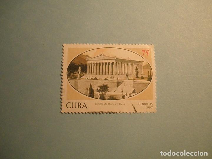 Sellos: CUBA 1977 - TEMPLO DE DIANA EN EFESO. - Foto 1