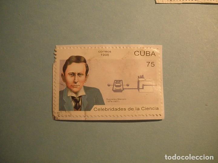 Sellos: CUBA 1996 - GUILLERMO MARCONI - EL TEL&Eacute;GRAFO. - Foto 1