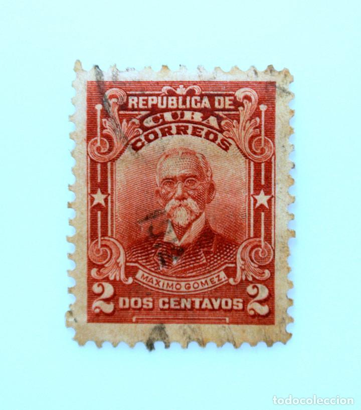 Sellos: Sello postal CUBA 1911 , 2 centavos, M&aacute;ximo G&oacute;mez - Foto 2
