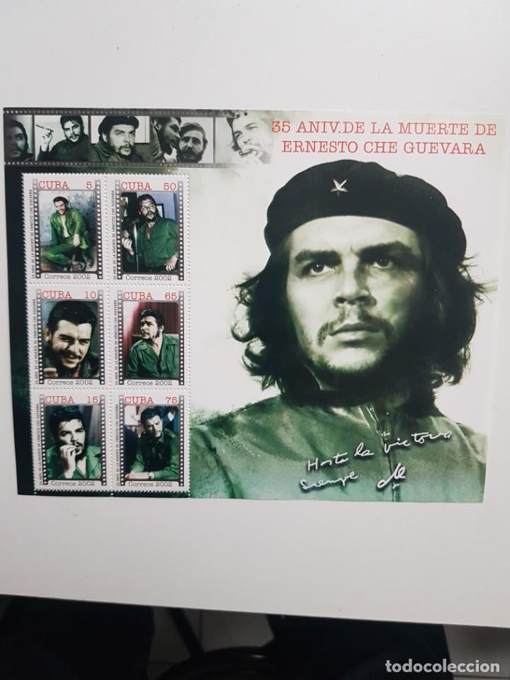 Sellos: CUBA 2002 EL CHE NUEVO - Foto 1