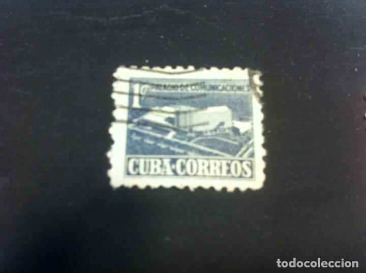 Sellos: SELLO USADO. CUBA. PALACIO DE COMUNICACIONES. 1C - Foto 1