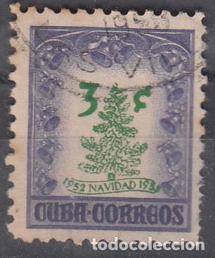 Sellos: CUBA. YVERT 382 USADO. NAVIDAD. - Foto 1