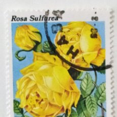 Selos: SELLO DE CUBA 10 C - 1979 - FLORES ROSAL - USADO SIN SEÑAL DE FIJASELLOS. Lote 249302530