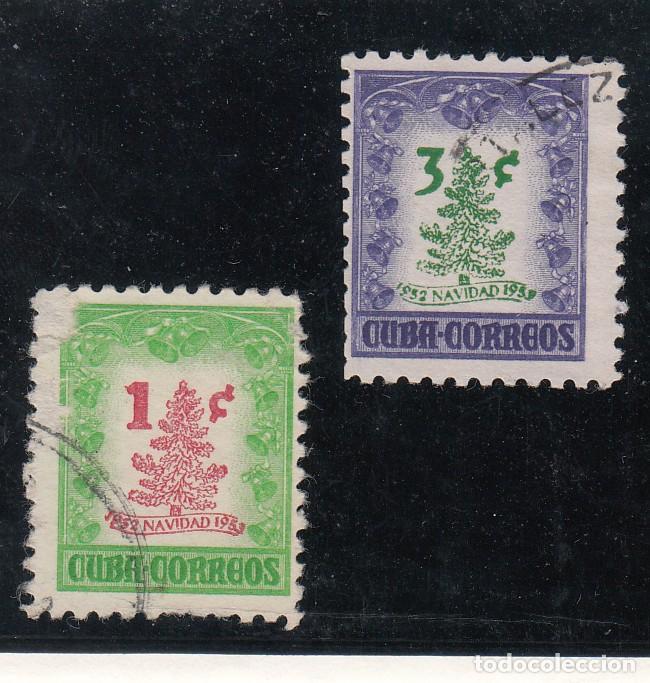 Sellos: CUBA .381/2 usada, navidad - Foto 1
