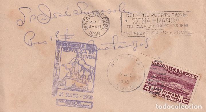 Sellos: CUBA 1936 MATANZAS - Foto 1