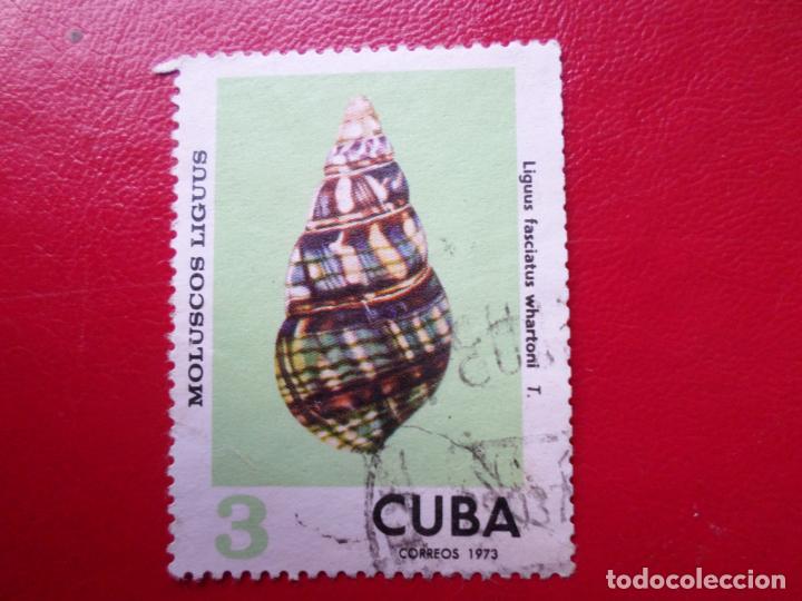 Sellos: *cuba, 1973, moluscos, Yvert 1711 - Foto 1