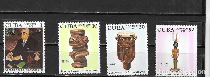Sellos: CUBA N&ordm; 2310 AL 2313 (**) - Foto 1