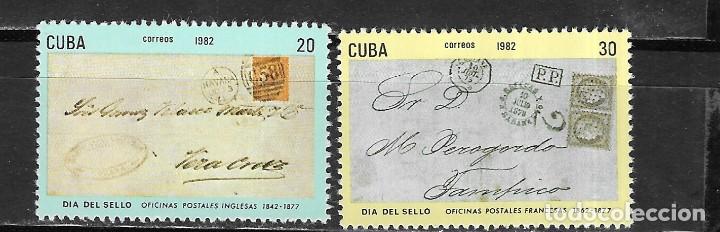 Sellos: CUBA N&ordm; 2359 AL 2360 (**) - Foto 1
