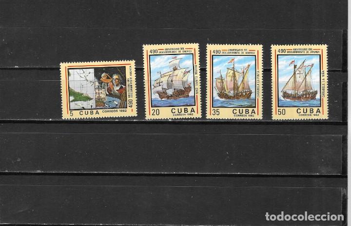Sellos: CUBA N&ordm; 2399 AL 2402(**) - Foto 1