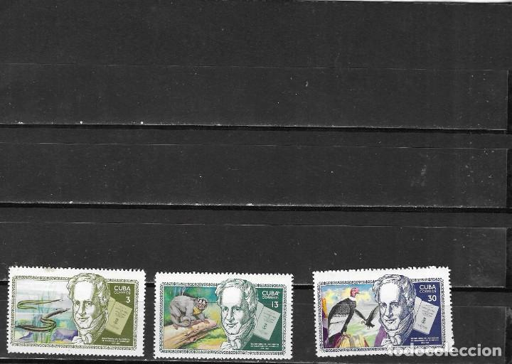 Sellos: CUBA N&ordm; 1316 AL 1318 (*) - Foto 1