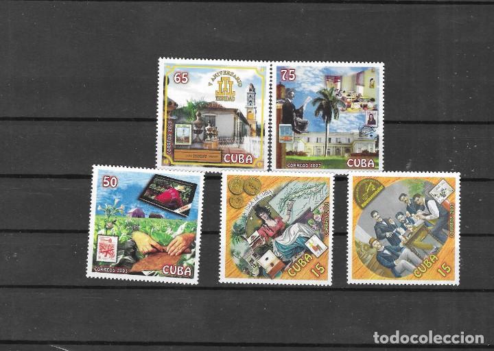 Sellos: CUBA N&ordm; 4070 AL 4074 (**) - Foto 1