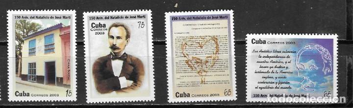 Sellos: CUBA N&ordm;4066 AL 4069(**) - Foto 1
