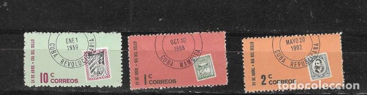 Sellos: CUBA N&ordm; 556 AL 558 (**) - Foto 1