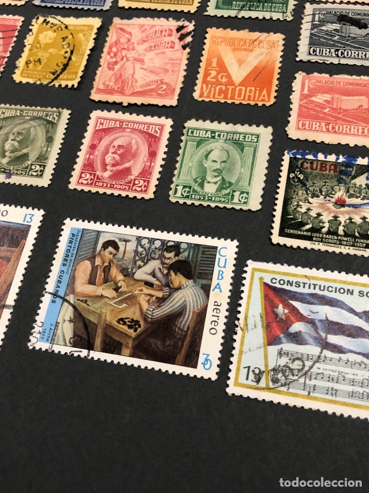 Sellos: Lote 31 sellos Cuba - Foto 8