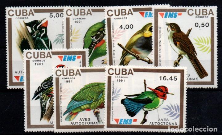Sellos: Cuba n&ordm; 3133/39. A&ntilde;o 1991 - Foto 1
