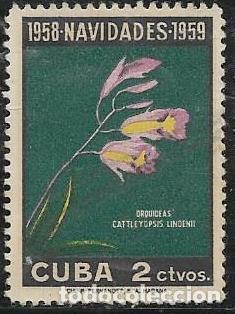 Sellos: CUBA YVERT 496, FLORA - Foto 1